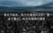 皇太子秘史，权力与情感的交织，皇太子秘史，权力与情感的博弈