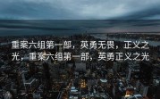 重案六组第一部，英勇无畏，正义之光，重案六组第一部，英勇正义之光