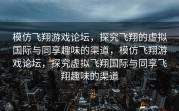 模仿飞翔游戏论坛，探究飞翔的虚拟国际与同享趣味的渠道，模仿飞翔游戏论坛，探究虚拟飞翔国际与同享飞翔趣味的渠道