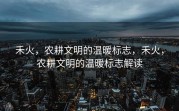 禾火，农耕文明的温暖标志，禾火，农耕文明的温暖标志解读