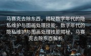 马赛克去除东西，揭秘数字年代的隐私维护与图画处理技能，数字年代的隐私维护与图画处理技能揭秘，马赛克去除东西解析