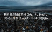 探索音乐制作软件巨头，FL Studio，揭秘音乐制作巨头FL Studio的奥秘
