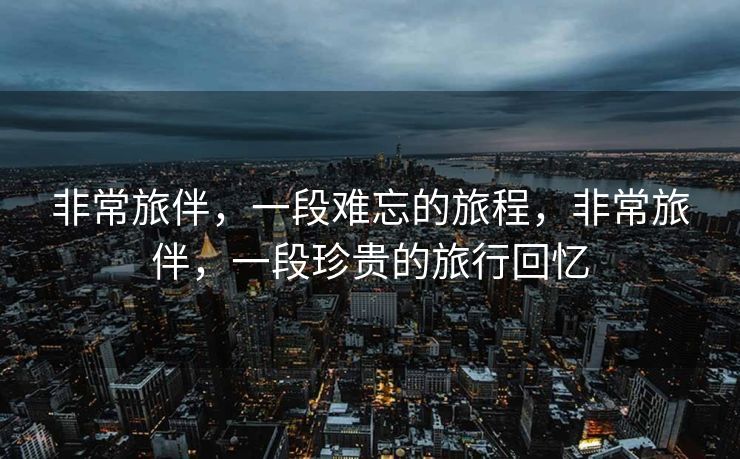 非常旅伴，一段难忘的旅程，非常旅伴，一段珍贵的旅行回忆